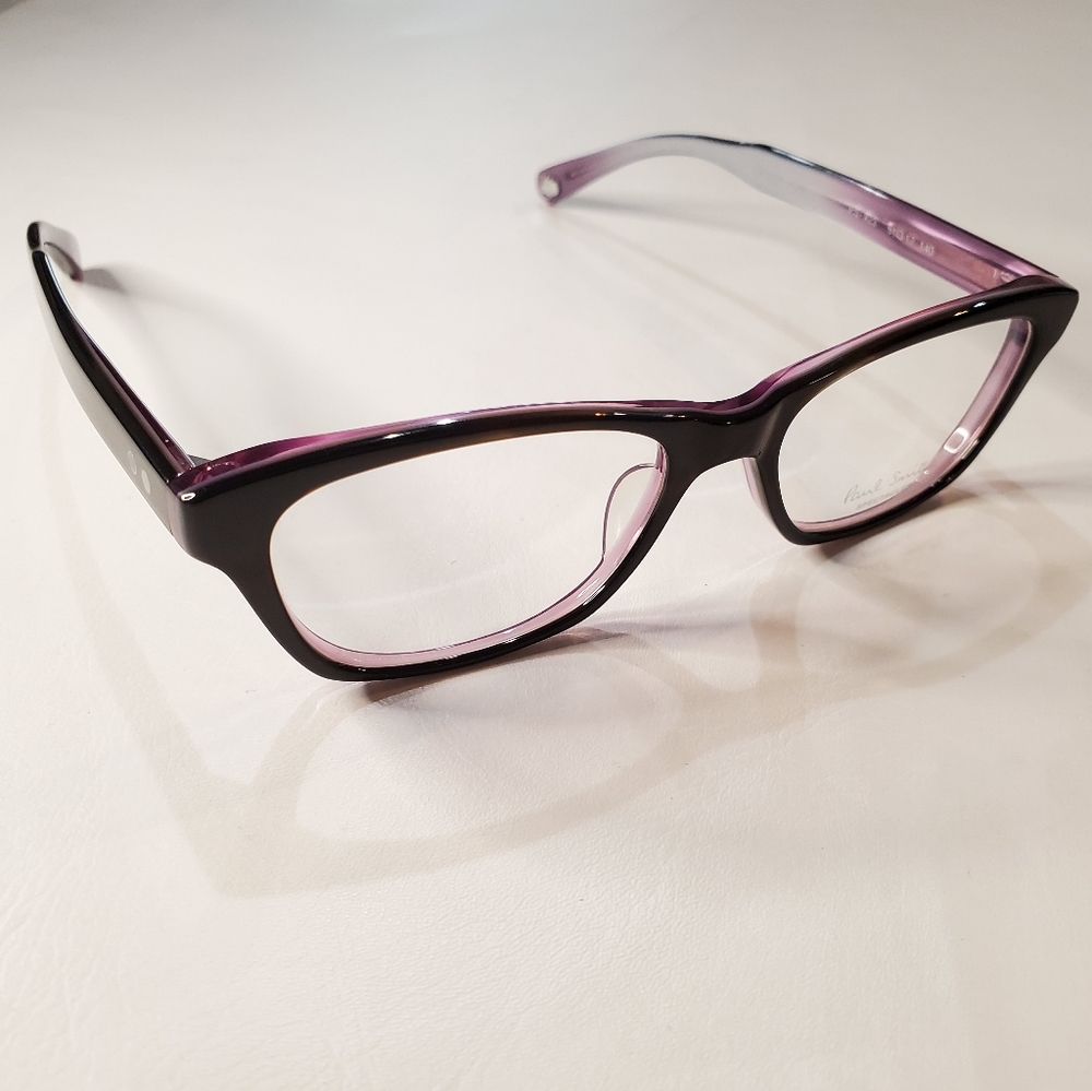 Paul Smith RX Eyeglasses Black Lavender 51-17-140